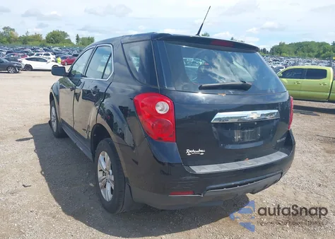 2011 Chevrolet Equinox Ls из США, поврежденный, VIN 2CNALBEC7B6476455
